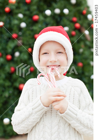 kid at christmas time kid at christmas time 17459403