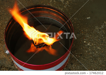 flame of oil lamp 17462012