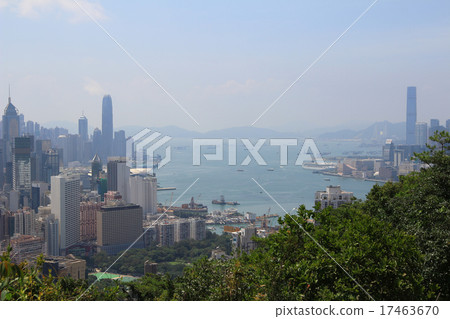 landscape view with crepuscular rays landscape view with crepuscular rays 17463670