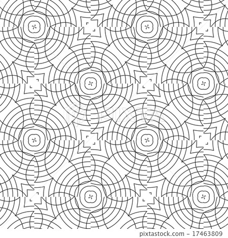Primitive simple  grey retro seamless pattern 17463809