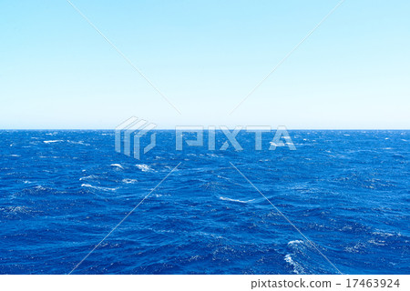The water of Mediterranean Sea on bright day The water of Mediterranean Sea on bright day 17463924
