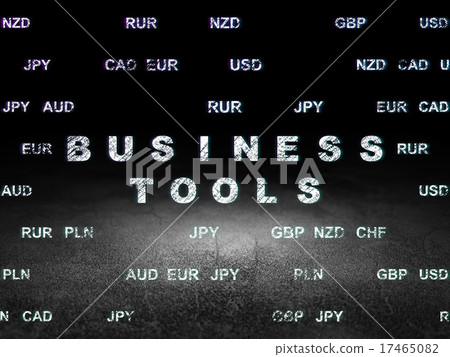 Finance concept: Business Tools in grunge room Finance concept: Business Tools in grunge room 17465082