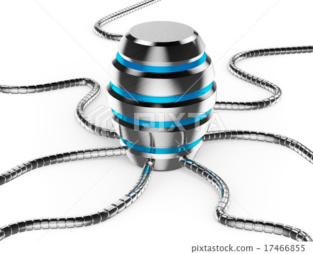 3D Big data concept 17466855