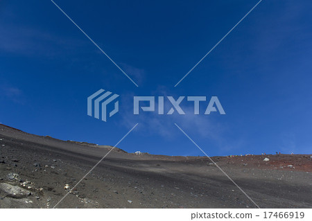 Mountain climbing Mount Fuji Mountain climbing Mount Fuji 17466919