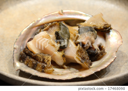 美味的鮑魚牛排 美味的鮑魚牛排 17468098