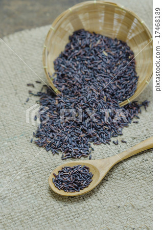Riceberry rice 17468189