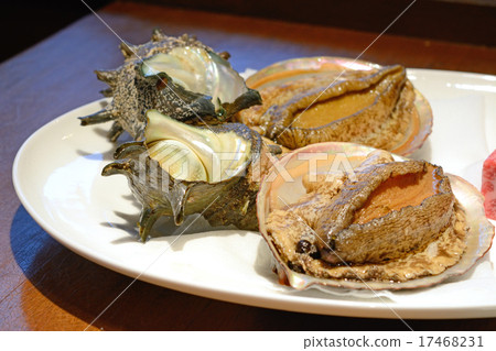 鮑魚和Sasae牛排 鮑魚和Sasae牛排 17468231