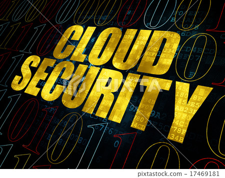 Cloud computing concept: Cloud Security on Digital Cloud computing concept: Cloud Security on Digital 17469181