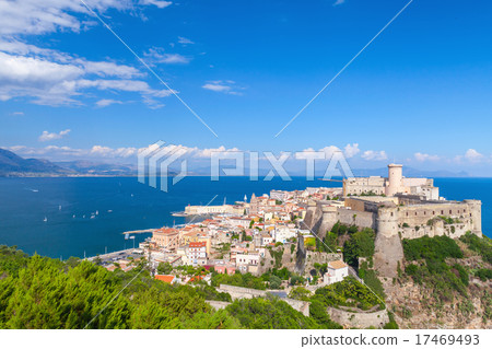 Ancient Aragonese-Angevine Castle in old Gaeta Ancient Aragonese-Angevine Castle in old Gaeta 17469493