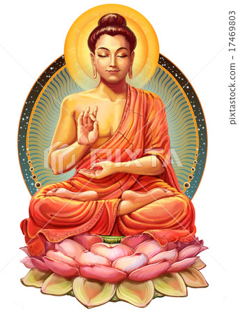 Buddha in meditation 17469803