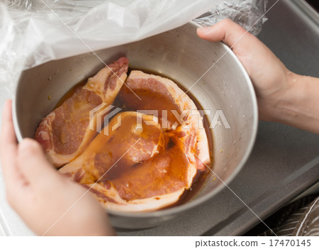 浸入豬肉 17470145