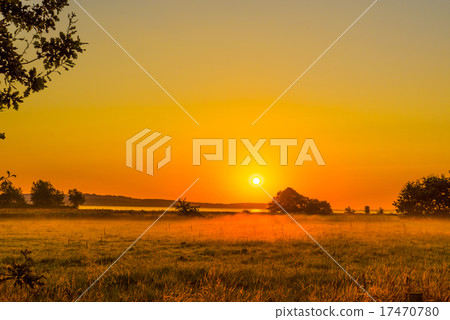 Early morning with a sunrise 17470780