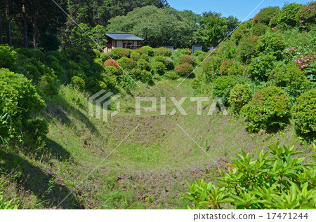 在山中城堡的Shoji挖掘 17471244