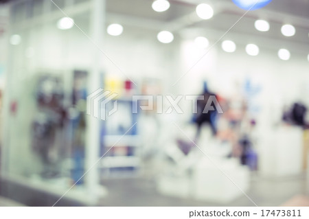 store shopping mall centre image blur defocused 17473811