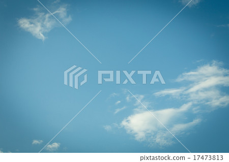 blue sky background, image uesd vintage filter 17473813