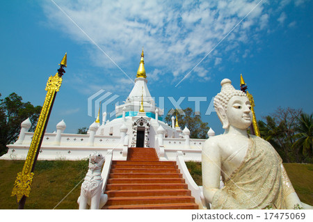 Marble Buddha statue, symbol of the faith. 17475069
