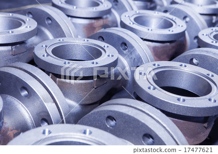 Industrial background from part of valves 17477621