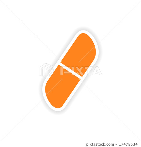 icon sticker realistic design on paper eraser icon sticker realistic design on paper eraser 17478534