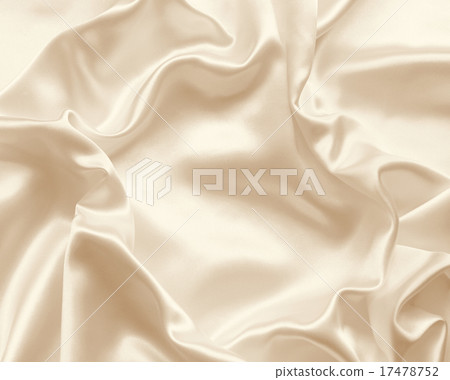 Smooth elegant golden silk as wedding background. 17478752