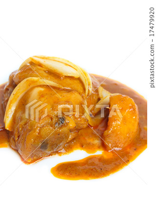 Chicken massaman curry. Chicken massaman curry. 17479920