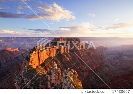 Cape Roya at Sunsetl, Grand Canyon North Rim Cape Roya at Sunsetl, Grand Canyon North Rim 17480667