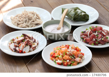 傳統的夏威夷美食 傳統的夏威夷美食 17480706