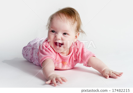 adorable little baby girl 17482215