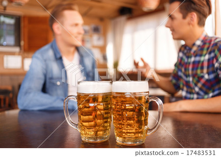 Nice friends drinking beer Nice friends drinking beer 17483531