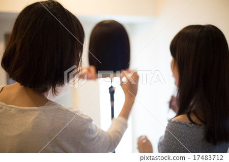 teaching, hairdressing salon, hair salon 17483712