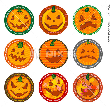 Hallooween Vector drink coasters  17487562