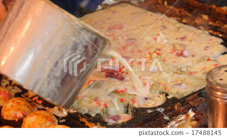 Takoyaki cooking takoyaki Takoyaki cooking takoyaki 17488145