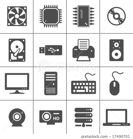 Computer Hardware Icons 17490701