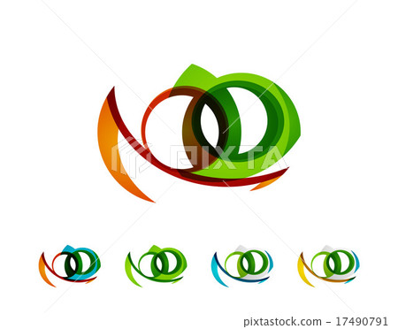 Set of infinity concepts, loop logo designs 17490791