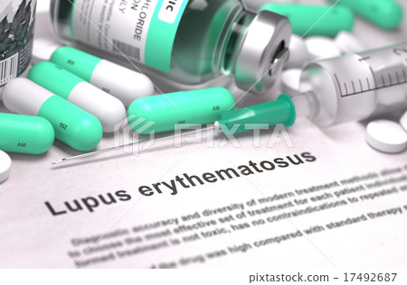 Lupus Erythematosus Diagnosis. Medical Concept. Lupus Erythematosus Diagnosis. Medical Concept. 17492687