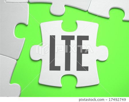LTE - Jigsaw Puzzle with Missing Pieces. 17492749