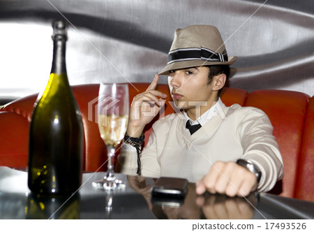 man in night club man in night club 17493526