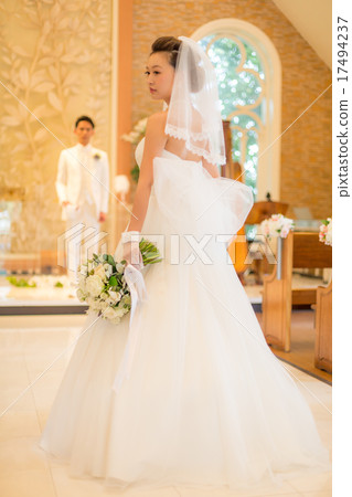 wedding dress, person, female 17494237