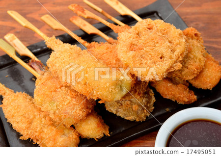 Image of kushikatsu. 17495051