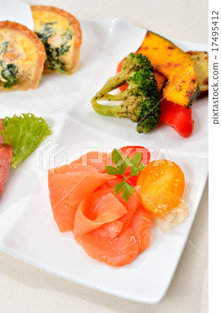 西式開胃菜（開胃小菜）圖像。 17495412