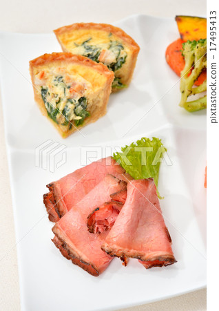 西式開胃菜（開胃小菜）圖像。 17495413