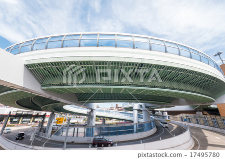 Urban landscape Kurokawa junction interchange 17495780