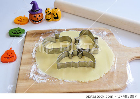 Halloween cookie making Halloween cookie making 17495897