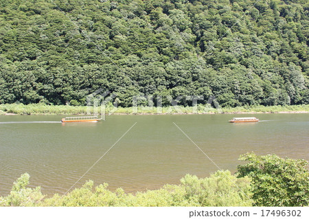 Mogami river boat descent 17496302