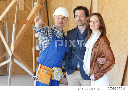 foreman shows new house foreman shows new house 17496524