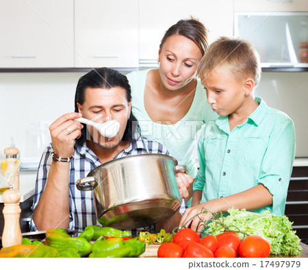 In home kitchen 17497979