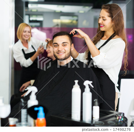 Barber makes the cut for man 17498276