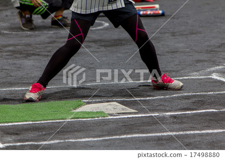 Softball batter 17498880
