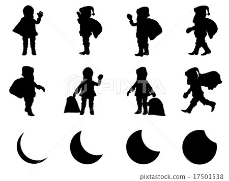 Christmas silhouette Christmas silhouette 17501538