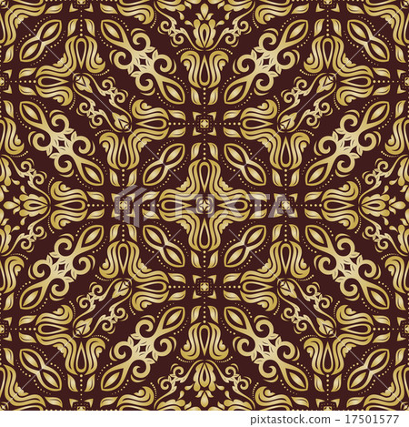Seamless Oriental Vector Background Seamless Oriental Vector Background 17501577