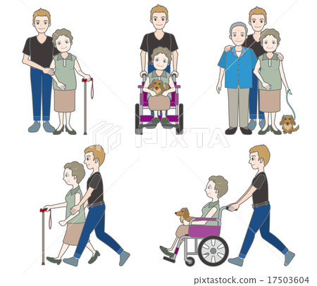 奶奶和家人 17503604